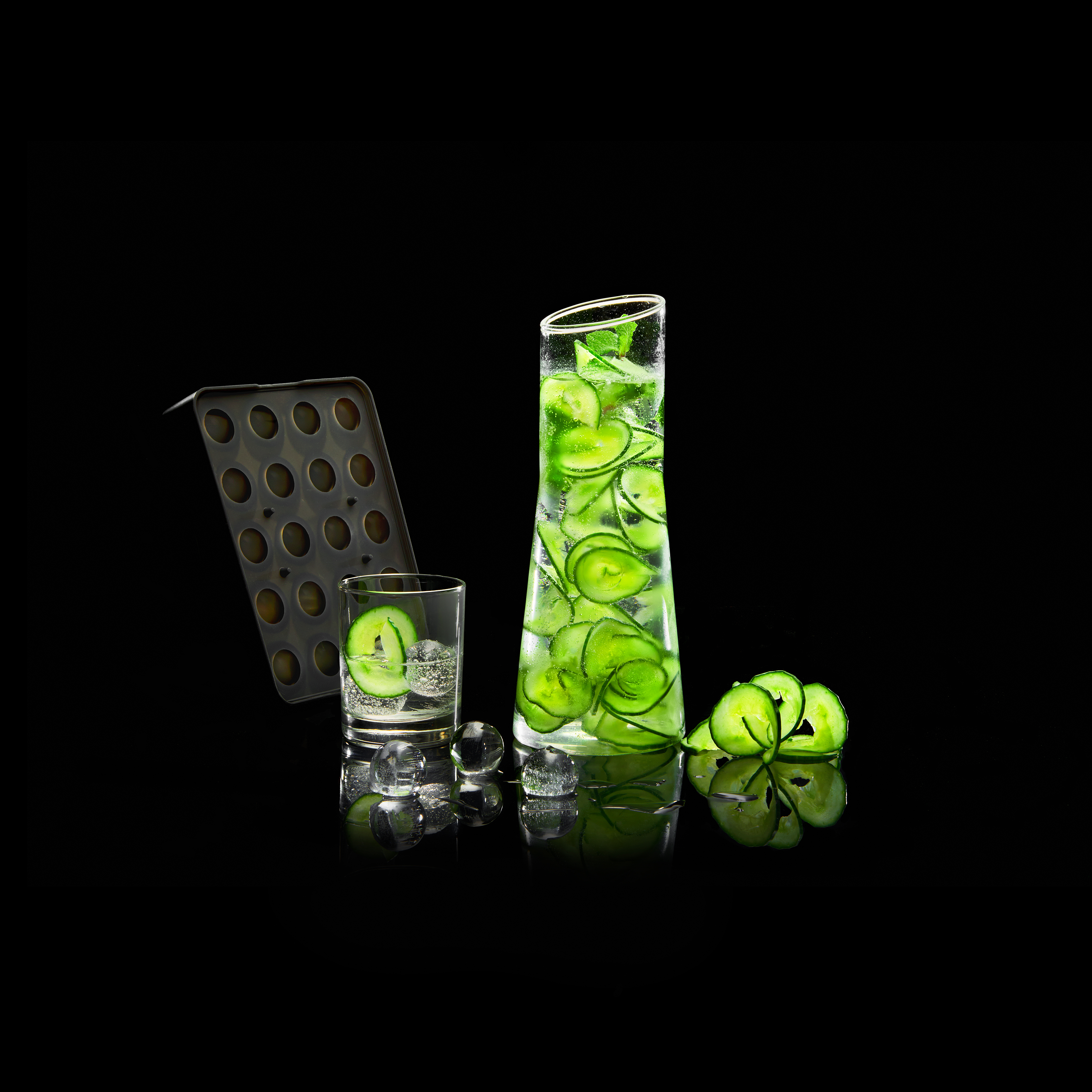 Lurch ICE FORMER til kugler Ø3 cm Sort m/låg